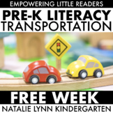 Prek Transportation Activities Preschool + Pre-K Literacy 