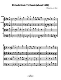 Prelude from Te Deum for Intermediate String Quartet