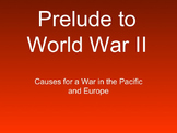 Prelude to WWII