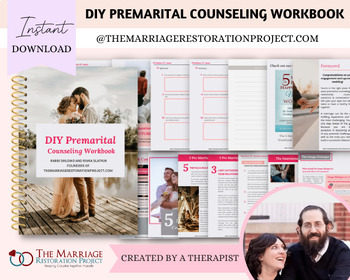 Preview of Premarital Counseling Engaged Couples Therapy Pre Marriage Counseling Wedding