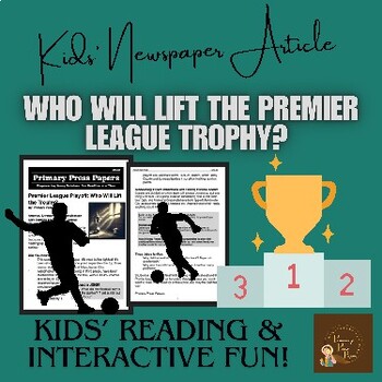 Preview of Premier League Playoff Predictor - Fun Activity & Reading for Kids