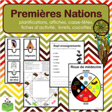 Premières Nations autochtones- planifications, affiches, f