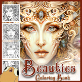 Premium Coloring Books Collection - Beauties : Unleash You