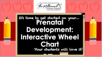 Preview of Prenatal Development: Interactive Wheel Chart & Powerpoint (NASAFACS 15.4.1)