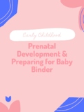 Prenatal Development & Preparing for Baby Binder 