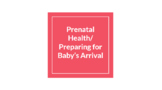 Prenatal Health/Preparing for Baby's Arrival