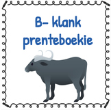 Prenteboekies vir Artikulasie: b-klank