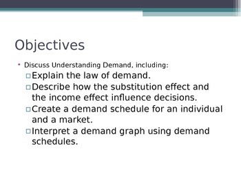 Preview of Prentice Hall Economics Ch 4 Sec 1 Understanding Demand