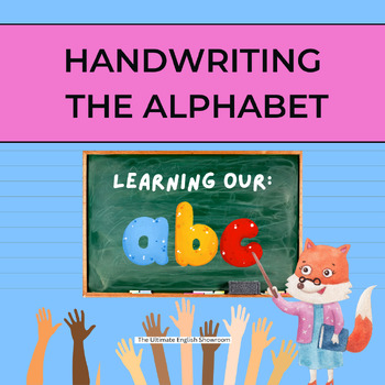 Preview of Prep & Kindy Handwriting | Alphabet Tracing | NO PREP| Literacy Progression SpG1