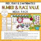 Prep, Year 1 & Year 2 Number and Place Value Pack
