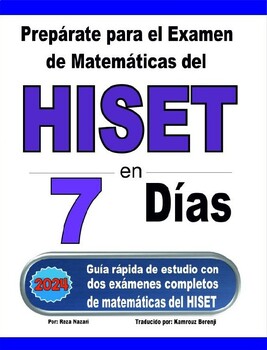 Preview of Prepárate para el Examen de Matemáticas del HISET en 7 Días