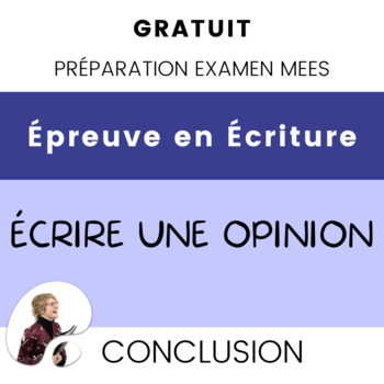Preview of Préparation Examen MEES Exemple Texte Opinion Conclusion