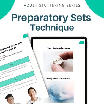 Preview of Preparatory Sets a stuttering modification technique for adult stuttering