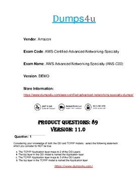 Valid Study AWS-Advanced-Networking-Specialty-KR Questions
