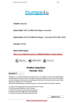 AWS-Certified-Developer-Associate Online Praxisprüfung