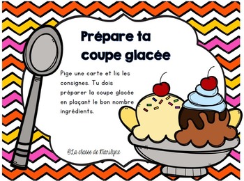 Preview of Prépare ta coupe glacée
