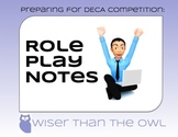 Preparing for DECA Competition: Role Play Notes