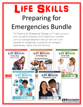 Preview of Preparing for Emergencies Curriculum Bundle