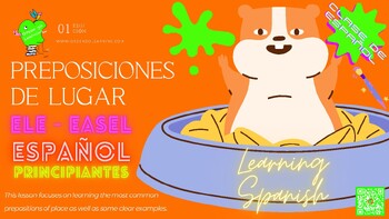 Preview of PREPOSICIONES /PAQ COMPLETO/Lección de Vocabulario/Curso completo 3-50/L.I L.3