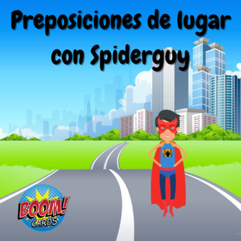 Preview of Preposiciones de lugar con Spiderguy