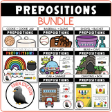 Preposition Activities BUNDLE (Task Cards | Interactive)