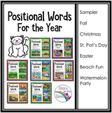 Preposition Activities (Positional Words) All Year