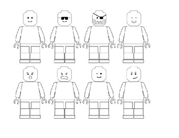 Preposition Activity with LEGO figures by NICOLE VAN HOUTEN | TpT