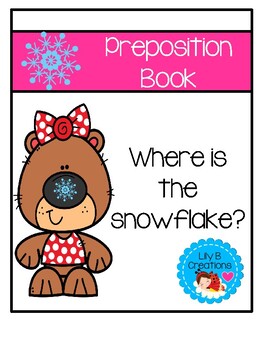 Preview of Preposition Book - Where Is The Snowflake?