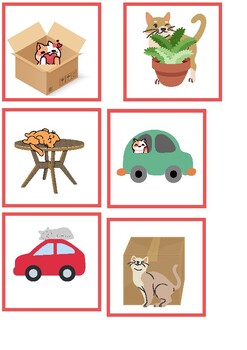 Preview of Preposition Cards