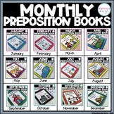 Preposition Activities - Monthly Bundle - BOOM Cards