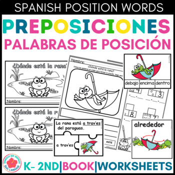 Preview of Preposition Palabras de posición preposiciones de lugar