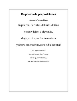preposition poems that rhyme
