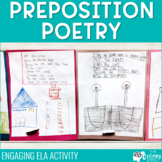 Preposition Poetry Activity | ELA Grammar Project | Upper 