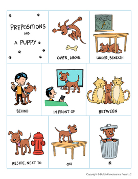 Preposition Poster by Tim's Printables | Teachers Pay Teachers