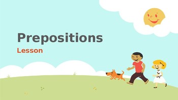 Preposition Power Point Lesson by C A Voris Consulting | TPT