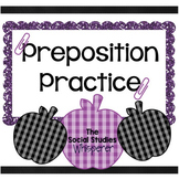 Preposition Practice Set