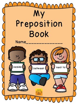 Preview of Preposition Sentence Book (with Digital Option)