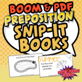 Preposition Snip-It Books (Summer) BOOM & PDF