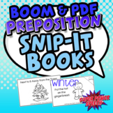 Preposition Snip-It Books (Winter)