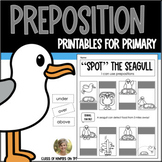 Prepositions Position Words Silly Seagull Kindergarten & F