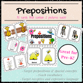 Preposition and Spatial Concept Cards