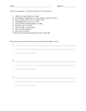 Prepositional Phrase Practice Worksheet