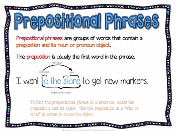 prepositional phrase