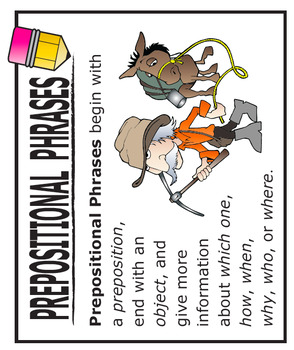 Prepositional Phrases Activities - 4th Grade Language Practice & Lesson