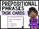 Prepositional Phrases -  Task Cards for Reading Comprehension