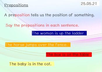 Preview of Prepositions