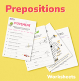 Prepositions: 9 Detailed Lesson Plans and Worksheets