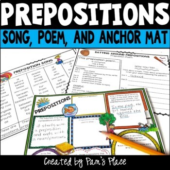 Preview of Prepositions and Prepositional Phrases Activities