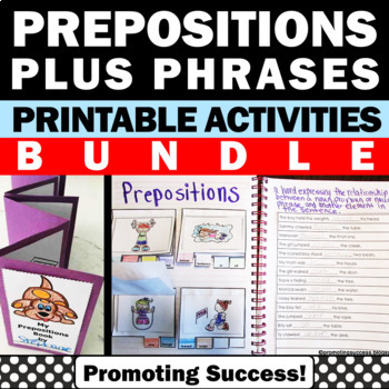 Preview of Spatial Concepts Speech Therapy Prepositions Place Prepositional Phrases BUNDLE