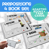 Prepositions: Adapted Book  4 Book BUNDLE